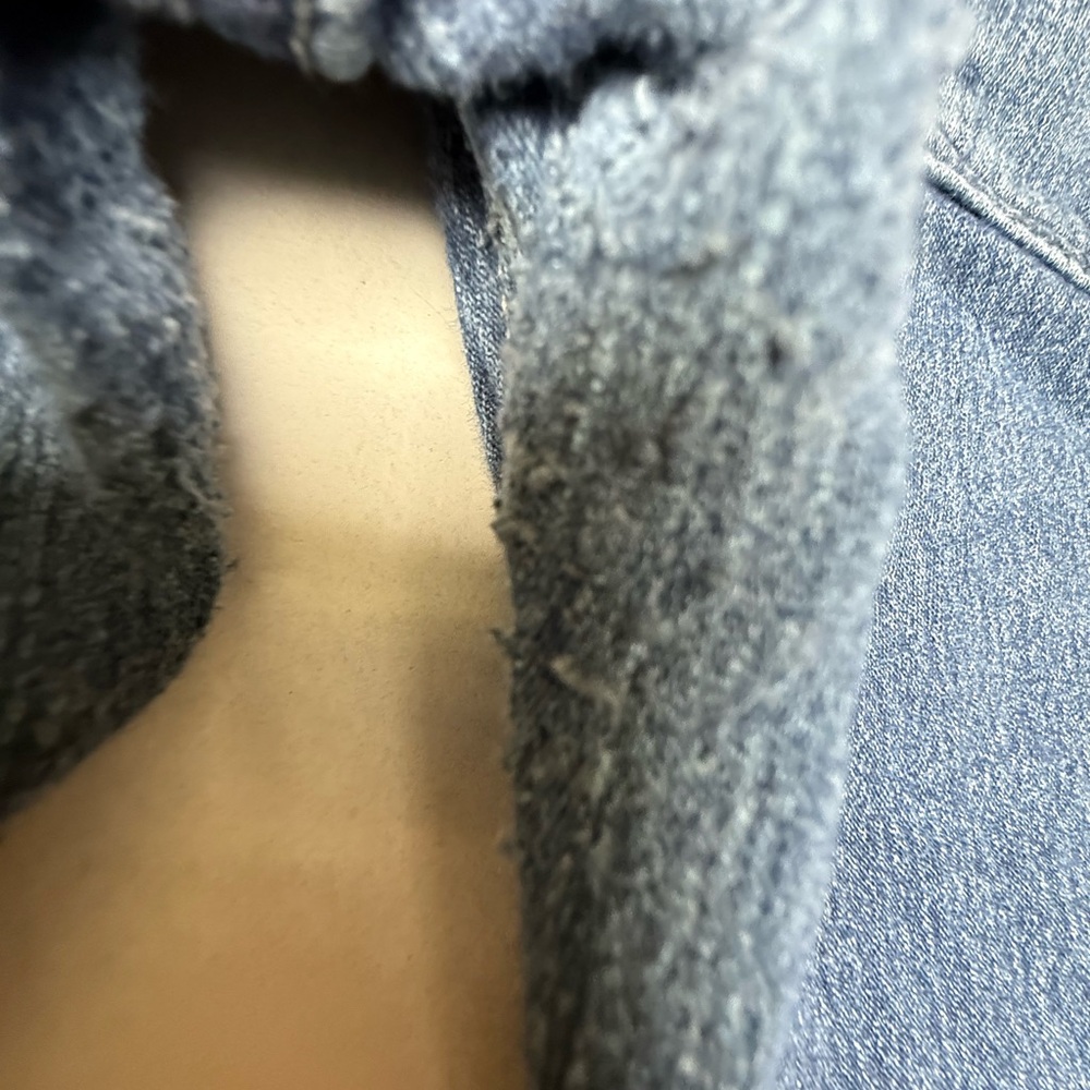 Vintage Levi Signature Strauss Girls 26x23.5 About Size 12 Stretch Blue Jeans - Picture 5 of 10